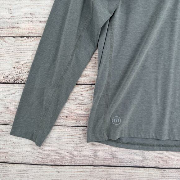 Travis Mathew 1/4 Zip Pullover Sweatshirt Men's‎ Size Medium Gray - Picture 5 of 13